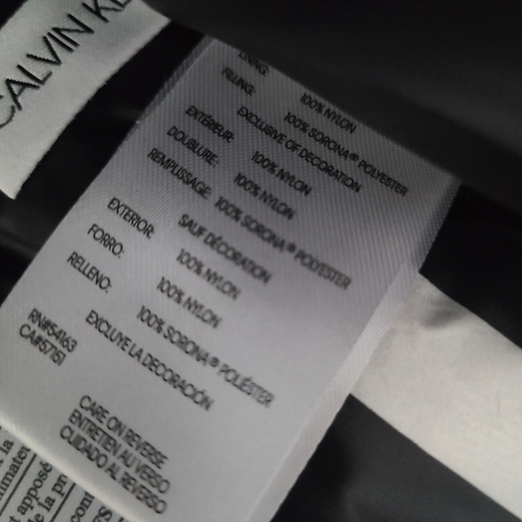 CK Hooded Puffer Mens Size Medium - Picture 4 of 7